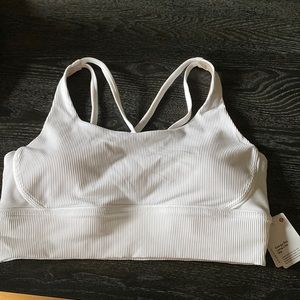 Lululemon Energy Bra Long Line Ribbed